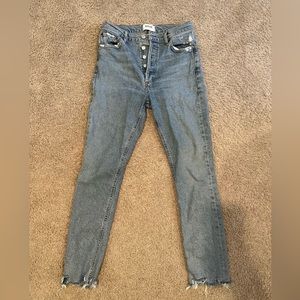 Agolde Nico High Rise Slim Fit Jeans Size 26